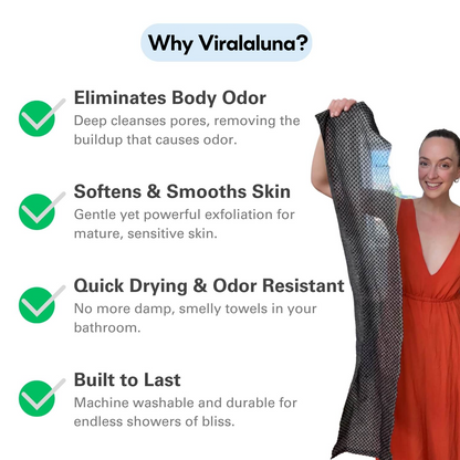 Exfoliating Antibacterial Shower Towel